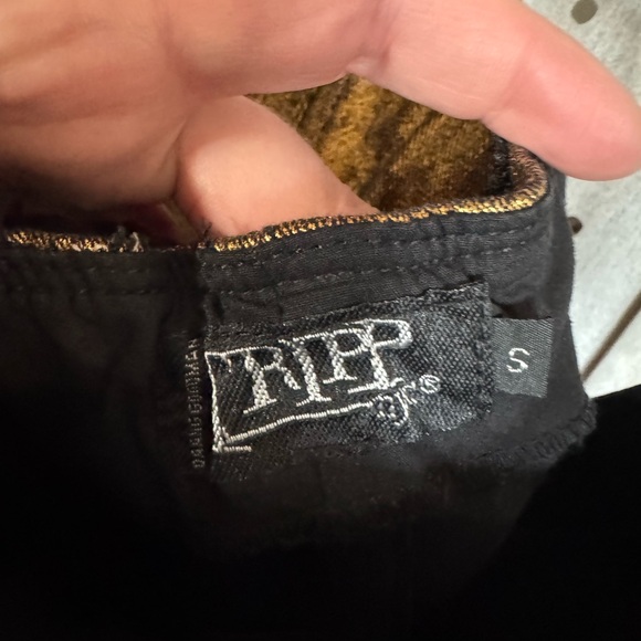 Tripp NYC Gold Metallic Corset Top - Picture 7 of 8